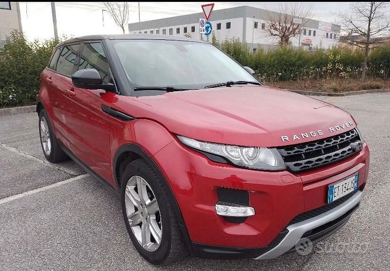 Usata Land Rover Range Rover evoque Dynamic 150 CV (110 kW) 2014 Rosso SUV