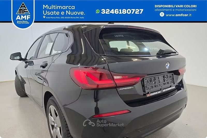 Begagnad BMW 116 116 HK (85 kW) 2022 Svart Halvkombi