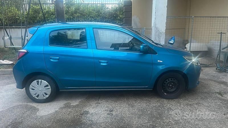 Occasion Mitsubishi Space Star Intense 71 ch (52 kW) 2022 Bleue Citadine