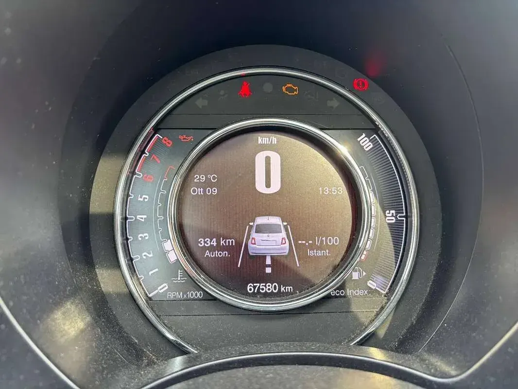 Usata Fiat 500 69 CV (50 kW) 2020 Nero Utilitaria