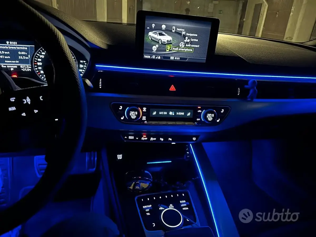 Usata Audi A5 Cabriolet Ambiente 190 CV (139 kW) 2017 Bluazzurro Cabrio