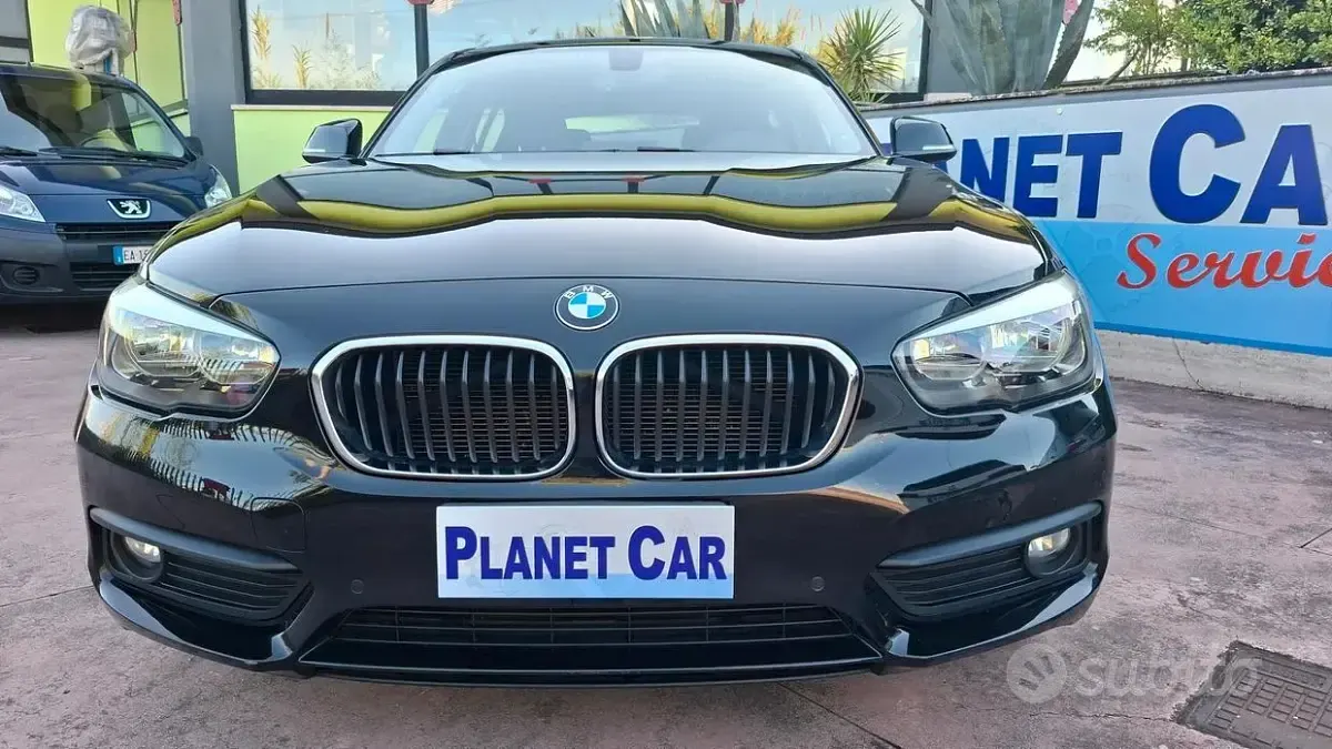 Usata BMW 116 116 CV (85 kW) 2017 Nero Utilitaria