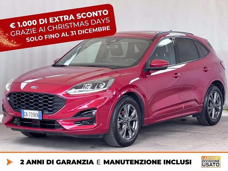 Rosso Usata 2023 Ford Kuga ST-Line SUV | 21.920 € (Buon prezzo) - Immagine 1/3