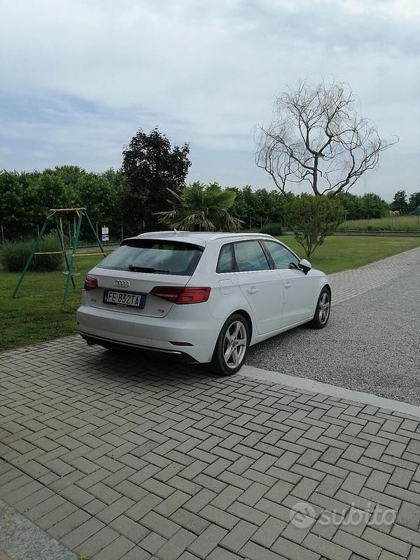 Usata Audi A3 2016 Bianco Berlina