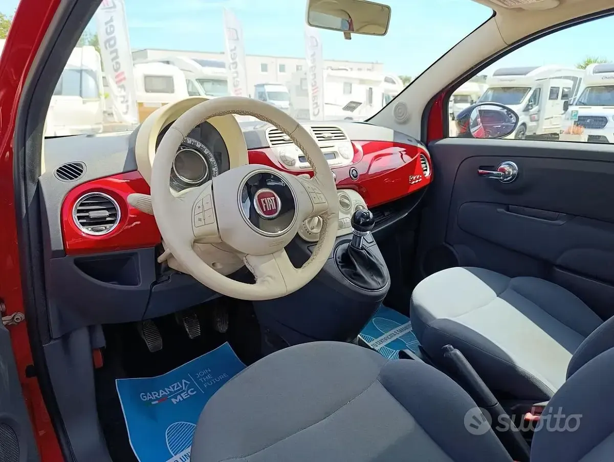 Usata Fiat 500 69 CV (50 kW) 2009 Cabrio