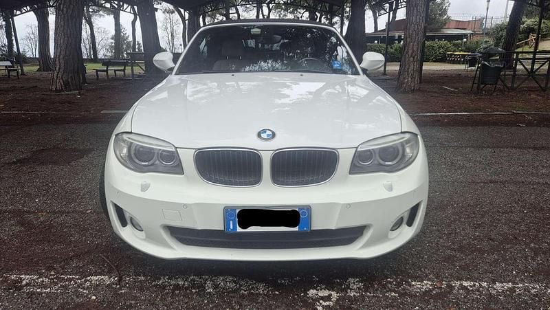 Usata BMW 120 Cabriolet 184 CV (135 kW) 2013 Bianco Cabrio