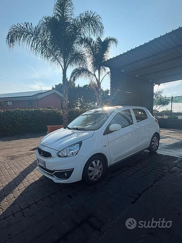 Bianco Usata 2018 Mitsubishi Space Star Intense Tre volumi | 6300 € (Buon prezzo) - Immagine 1/4