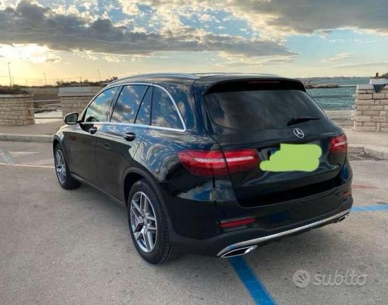 Usata Mercedes GLC220 Premium 170 CV (125 kW) 2016 Nero SUV