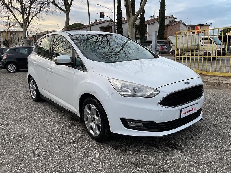 Usata Ford C-MAX Business Edition 95 CV (69 kW) 2016 Bianco Monovolume