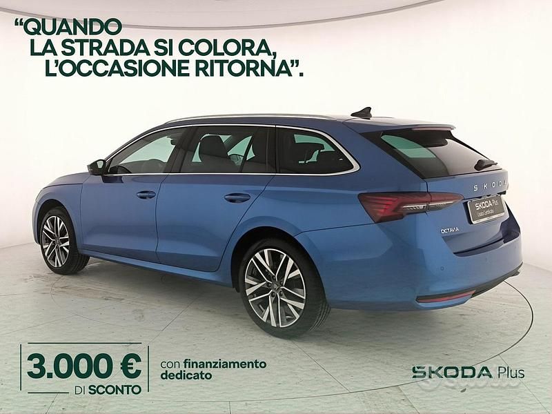 Ny Skoda Octavia Style 116 HK (85 kW) 2025 Blå Kombi