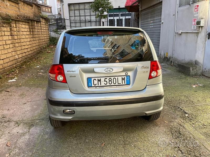 Usata Hyundai Getz Active 82 CV (60 kW) 2004 Argento Utilitaria