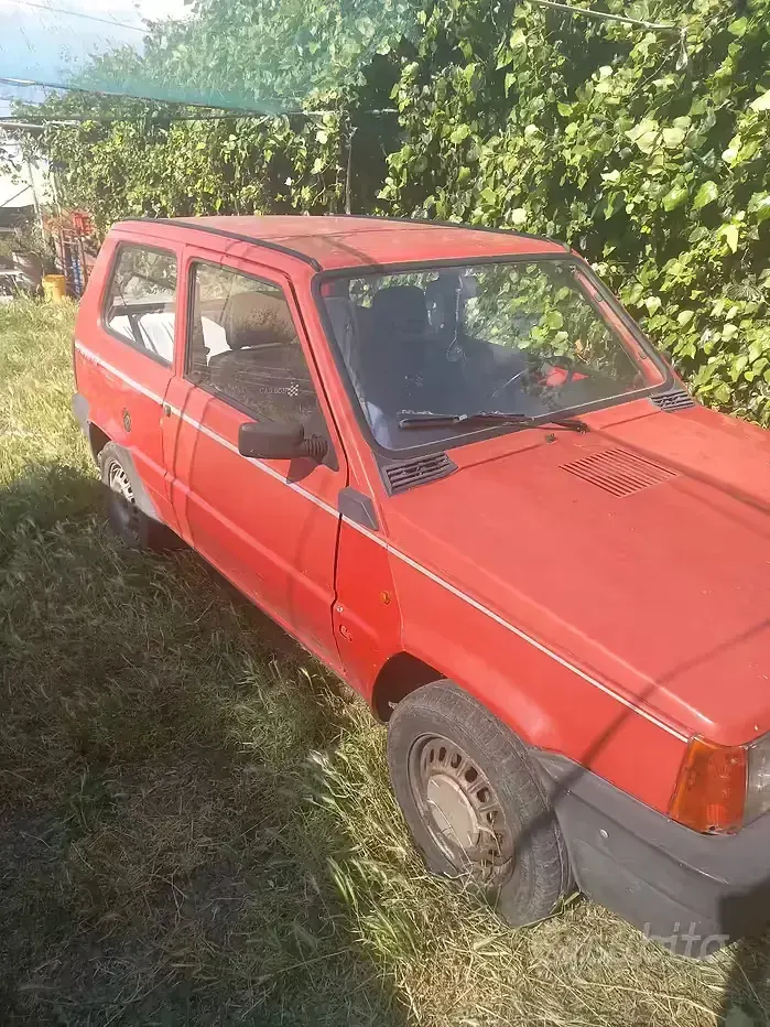 Usata Fiat Panda 34 CV (25 kW) 1991 Rosso Utilitaria