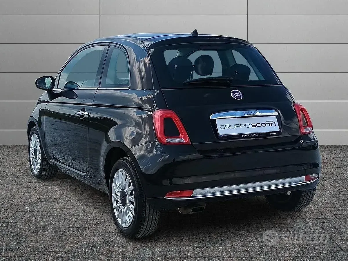 Usata Fiat 500 Lounge 69 CV (50 kW) 2016 Nero Monovolume