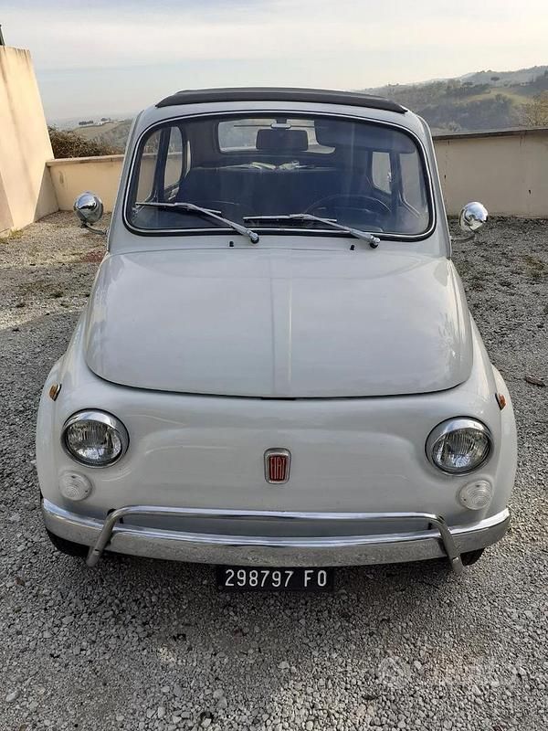 Usata Fiat 500 1970 Bianco Utilitaria