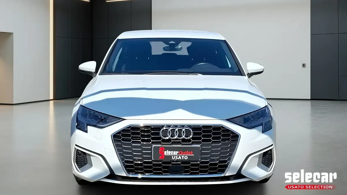 Usata Audi A3 Advanced 150 CV (110 kW) 2023 Bianco Berlina