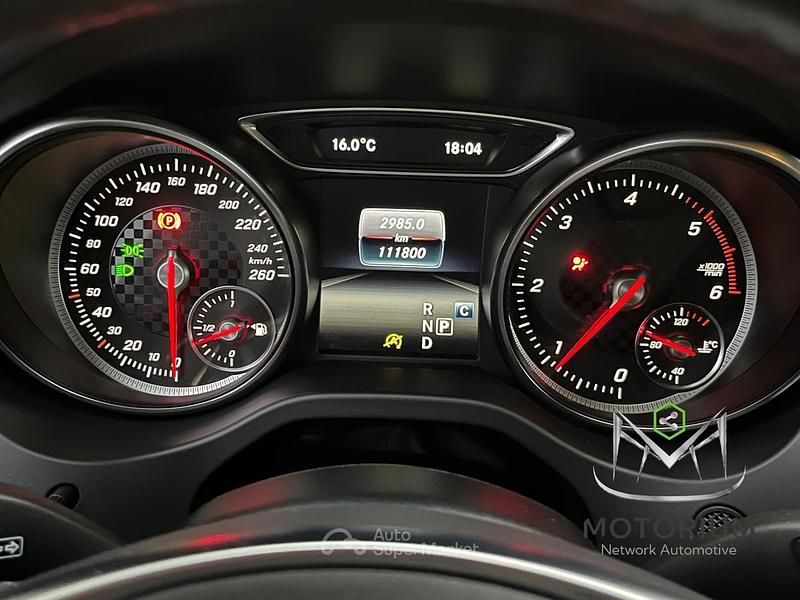 Usata Mercedes A170 Premium 109 CV (80 kW) 2018 Nero Berlina