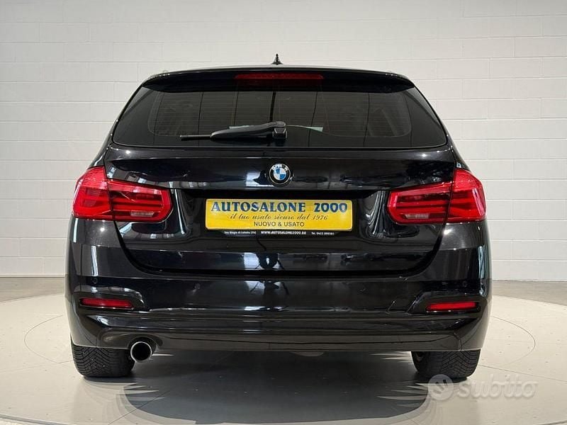 Usata BMW 318 Advantage 150 CV (110 kW) 2018 Nero Station wagon