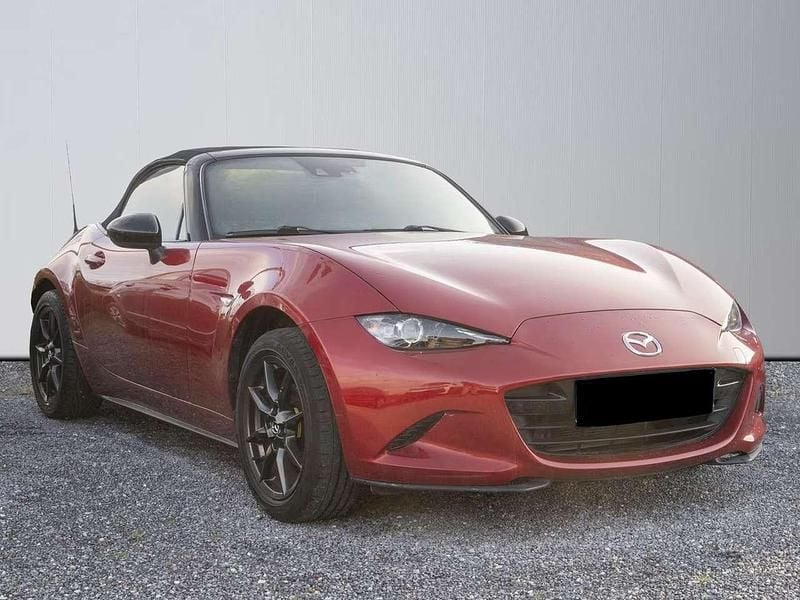 Usata Mazda MX5 Sports-Line 131 CV (96 kW) 2017 Rosso Cabrio