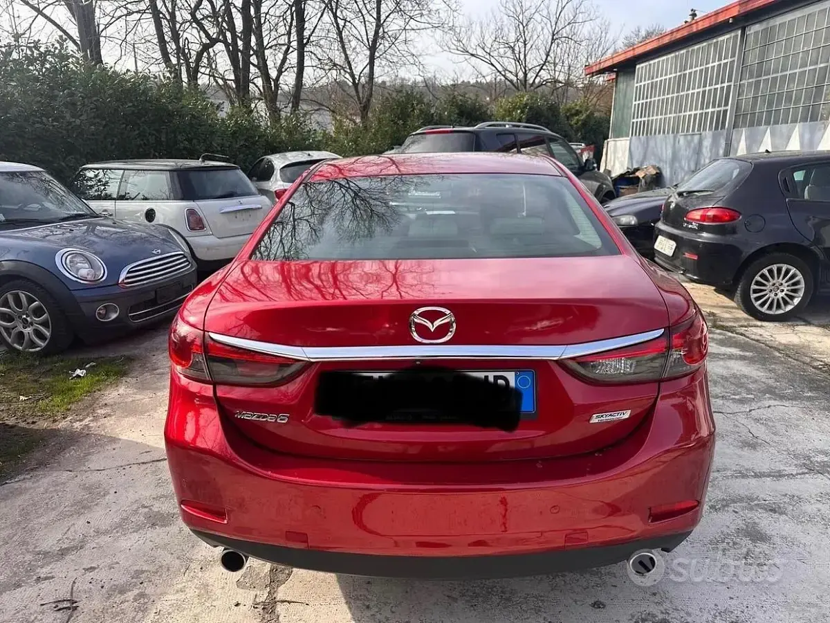 Usata Mazda 6 Exceed 175 CV (128 kW) 2014 Rosso Berlina