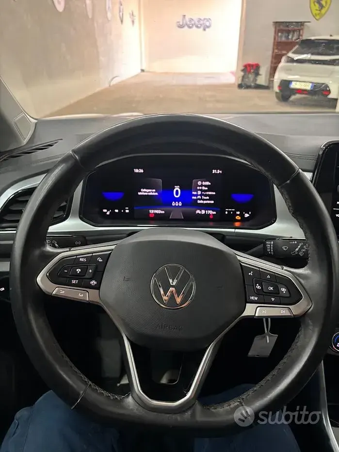 Usata VW T-Roc Life 116 CV (85 kW) 2022 Bianco SUV