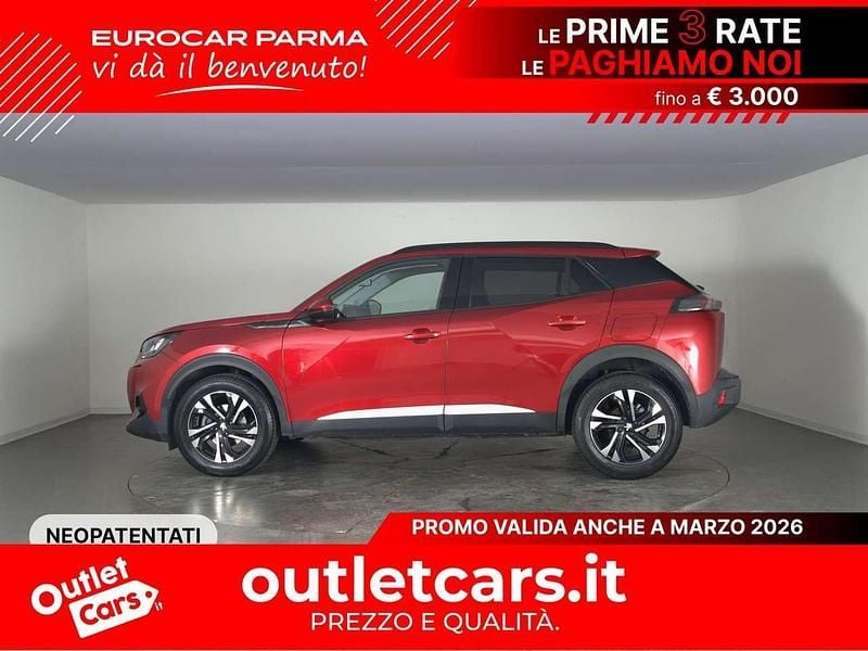 Usata Peugeot 2008 Allure 110 CV (80 kW) 2021 Rosso SUV
