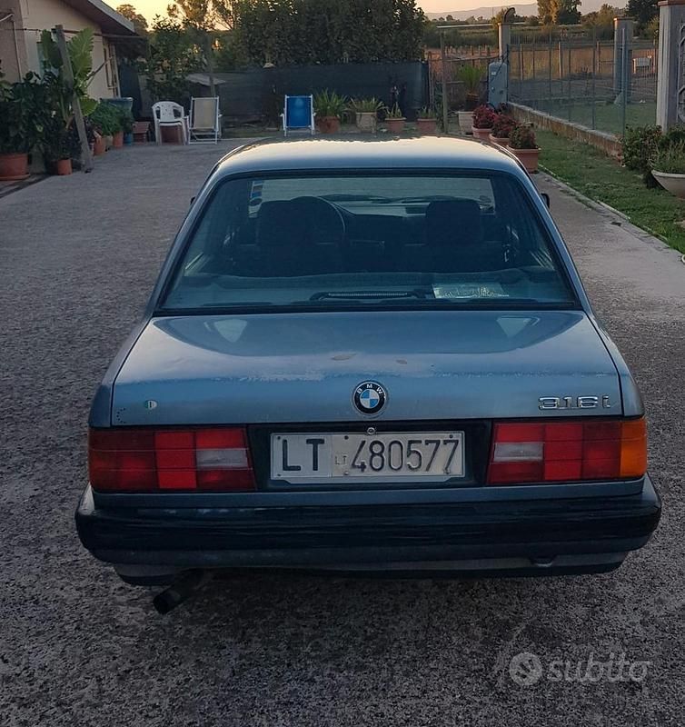Usata BMW 316 1989 Blu Berlina
