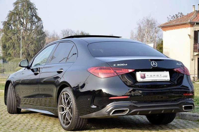 Usata Mercedes C300e Advanced Plus 265 CV (194 kW) 2023 Nero Berlina