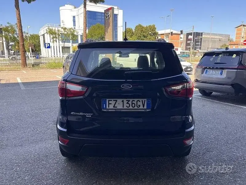 Usata Ford Ecosport S 101 CV (74 kW) 2019 Blu/azzurro SUV