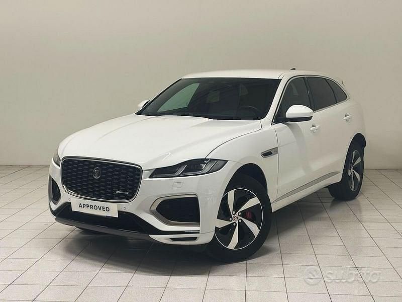 Usata Jaguar F-Pace R-Dynamic 204 CV (150 kW) 2023 Bianco SUV