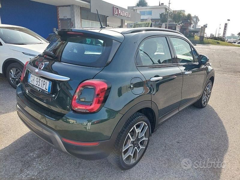 Usata Fiat 500X Cross 150 CV (110 kW) 2021 Verde SUV