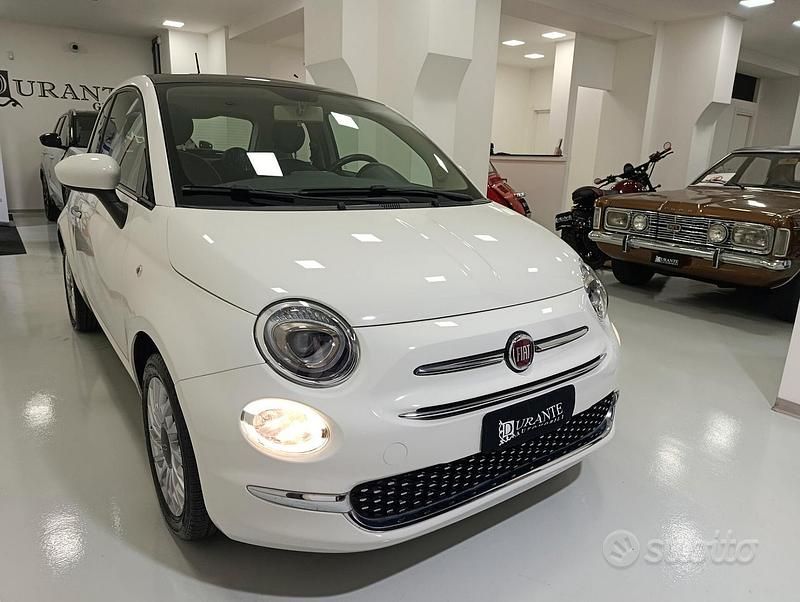 Usata Fiat 500 Lounge 69 CV (50 kW) 2017 Bianco Berlina
