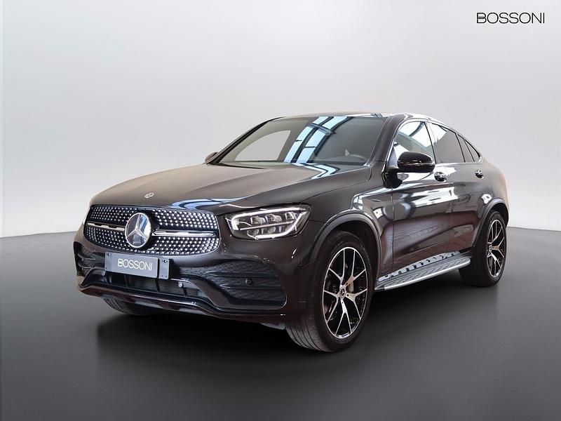 Usata Mercedes GLC220 Premium 194 CV (142 kW) 2022 Grigio grafite Coupé