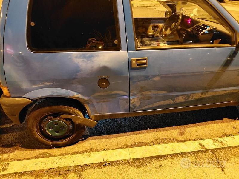 Usata Fiat Cinquecento 1992 Verde Utilitaria