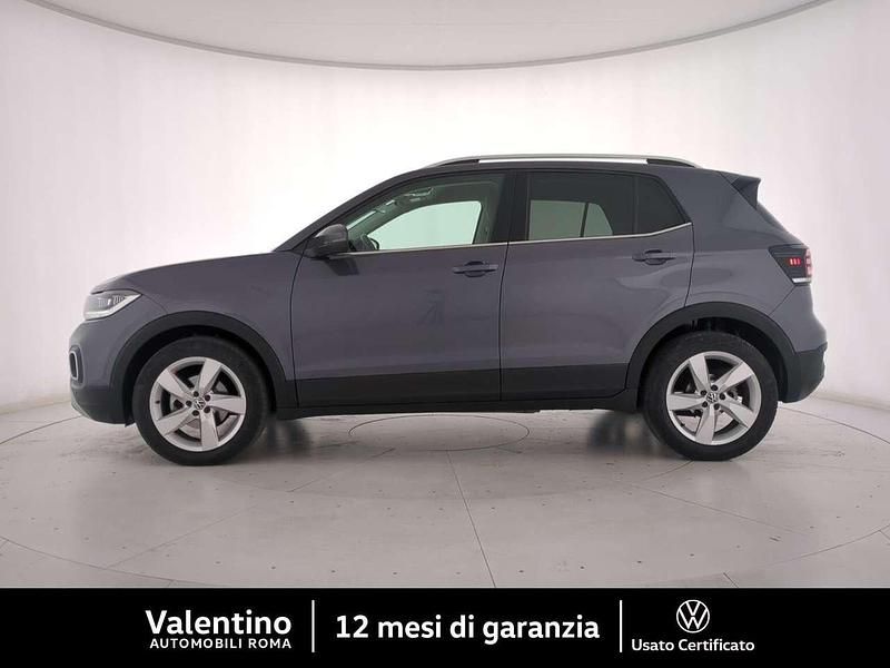 Usata VW T-Cross Advance 110 CV (80 kW) 2023 Grigio SUV