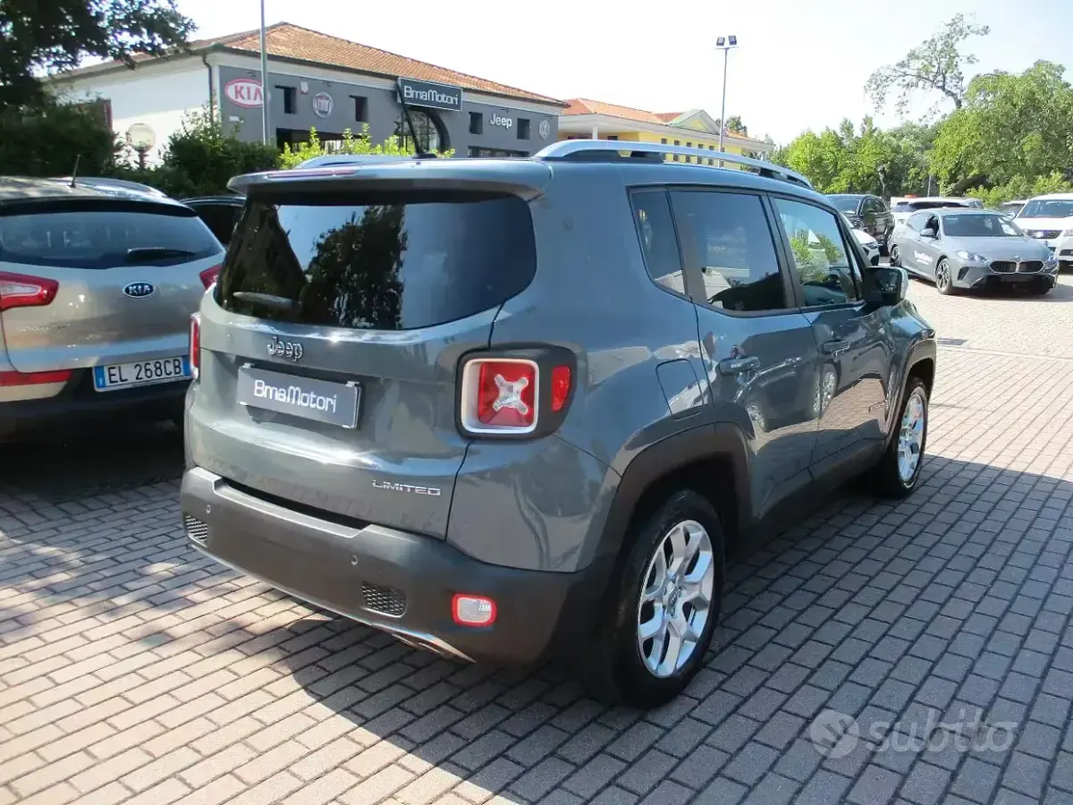 Usata Jeep Renegade Limited 120 CV (88 kW) 2016 Grigio SUV