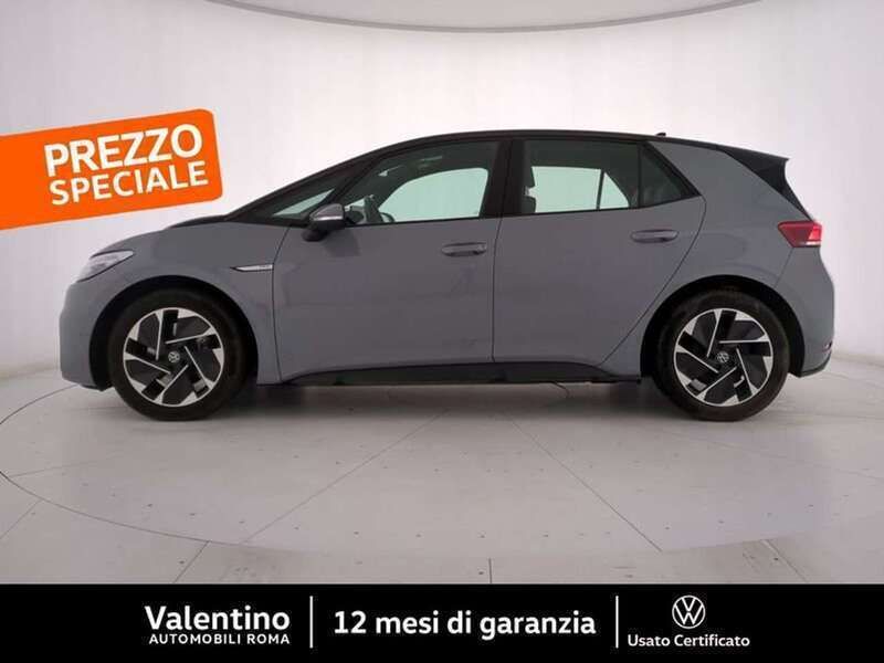 Begagnad VW ID.3 Life 150 kW (204 HK) 2021 Grå Halvkombi