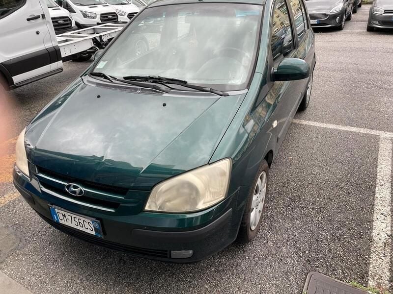 Usata Hyundai Getz Active 82 CV (60 kW) 2004 Verde Utilitaria