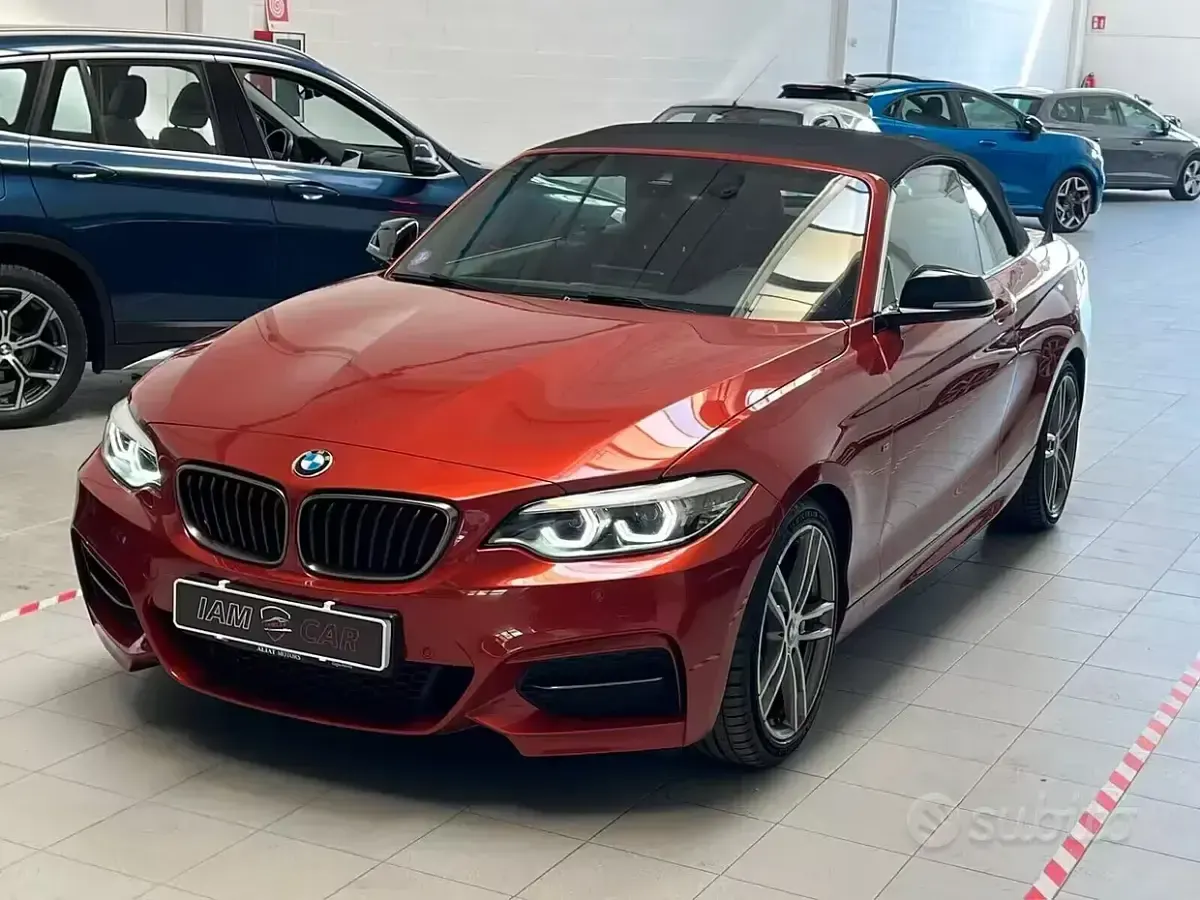 Usata BMW M240i M Sport 340 CV (250 kW) 2020 Arancione Coupé
