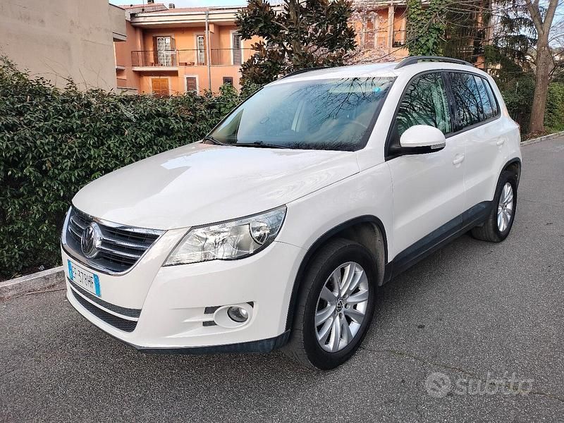 Usata VW Tiguan Trendline 150 CV (110 kW) 2010 Bianco SUV