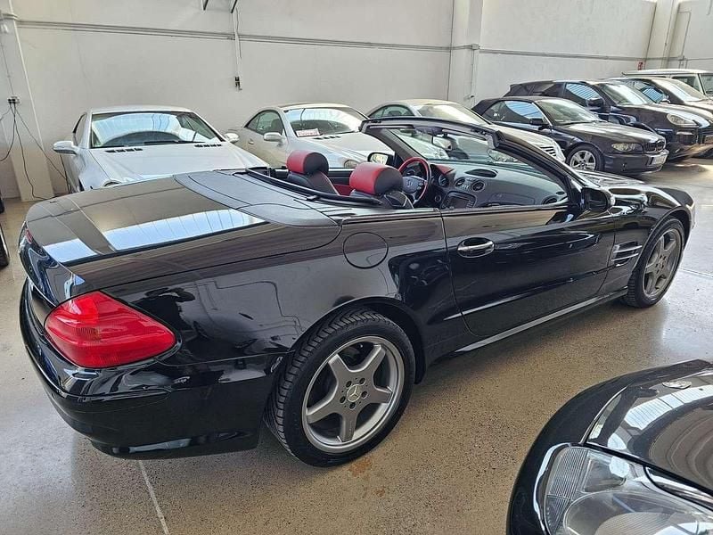 Usata Mercedes SL500 AMG 306 CV (225 kW) 2005 Nero Cabrio