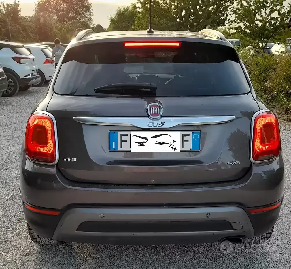 Usata Fiat 500X 170 CV (125 kW) 2015 Marrone SUV