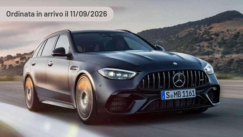 Nuova Mercedes C63S AMG Premium 680 CV (500 kW) 2026 Argento Station wagon
