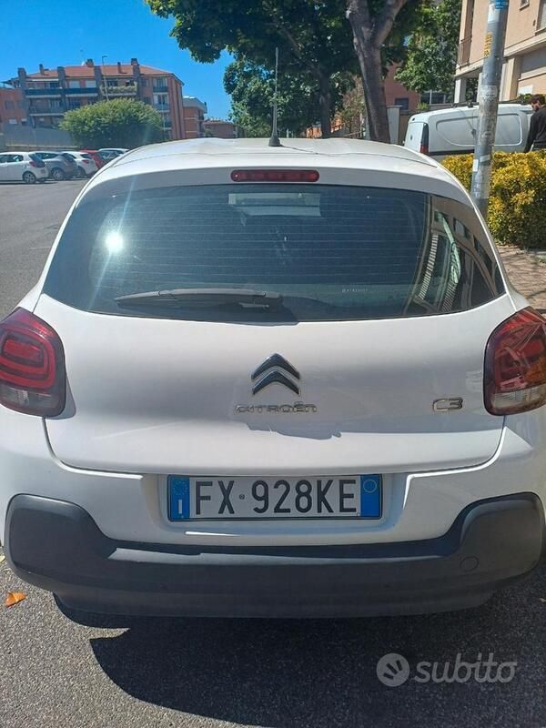 Usata Citroën C3 2019 Bianco Utilitaria