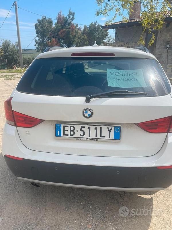 Usata BMW X1 143 CV (105 kW) 2010 Bianco SUV