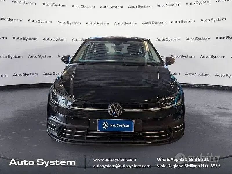 Usata VW Polo Style 95 CV (69 kW) 2025 Nero Utilitaria
