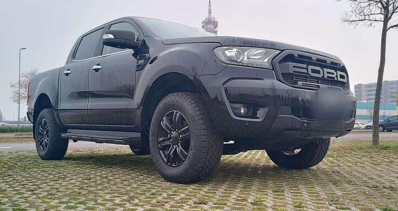 Usata Ford Ranger Limited 170 CV (125 kW) 2020 Nero Pick-up