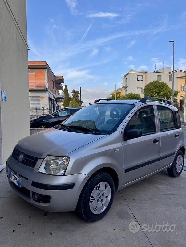Usata Fiat Panda 70 CV (51 kW) 2007 Grigio Utilitaria