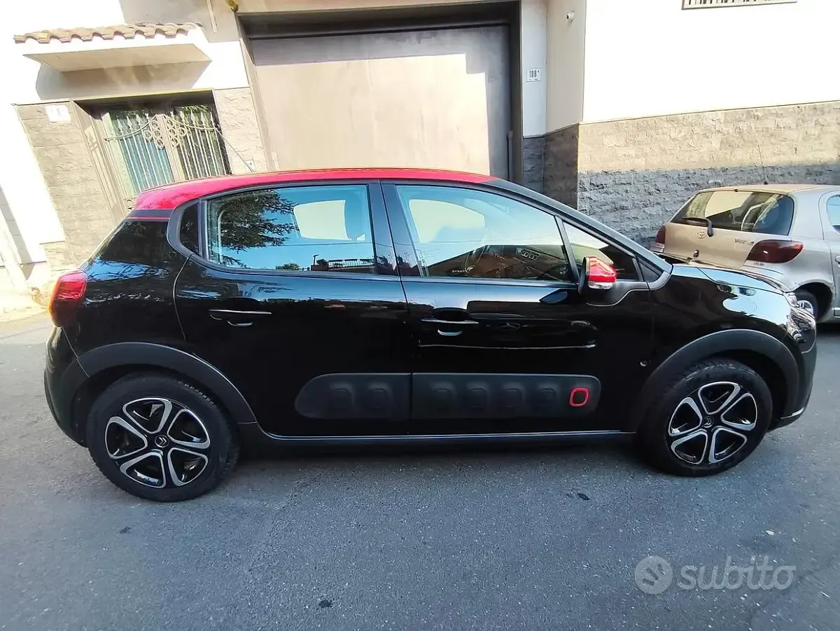Usata Citroën C3 PureTech 82 CV (60 kW) 2017 Nero Berlina
