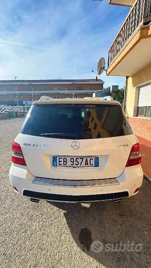 Usata Mercedes GLK220 170 CV (125 kW) 2011 Bianco SUV