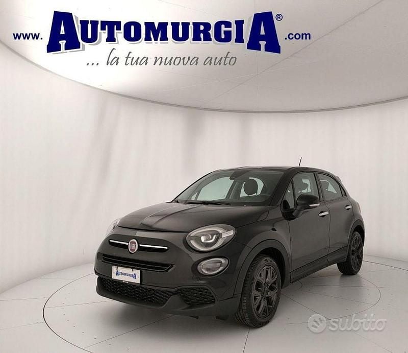 Usata Fiat 500X Collezione 120 CV (88 kW) 2019 Nero SUV